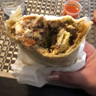 Machaca Burrito