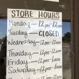 Waaah! Closed on Tuesday :-( But they are open until midnight or 1am the rest of the week.