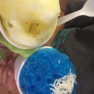 Snow cones..super shaved ice