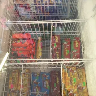 Mexican candy popsicles