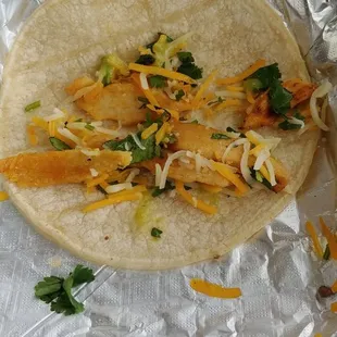 Sorry excuse for a taco