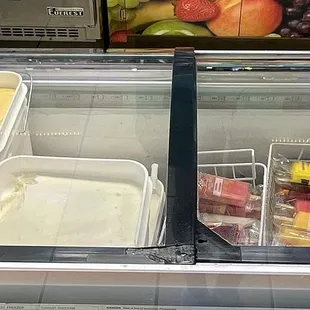 A Few of the Frozen Treat Options