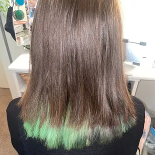 Before Georgia fixed my hair, absolutely terrible