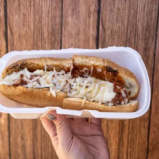 Barb's Balls! Italian Meatball Sub