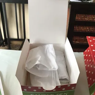 They even wrap your treasures