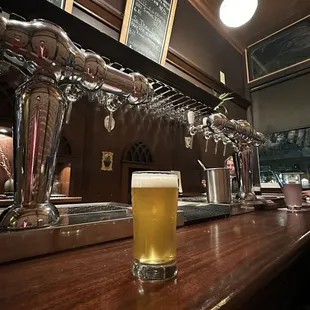 POV - enjoying an IPA at the bar