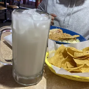 Horchata- seriously one of the best we have found in Virginia