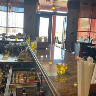 Bar area - beautiful view!