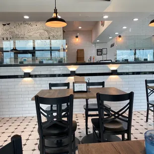 interior, sushi and sashimi