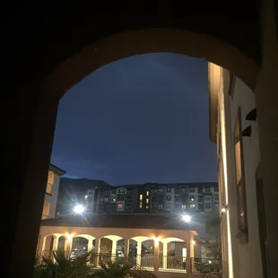 Evening at the Santi