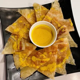 Roti with Curry Sauce