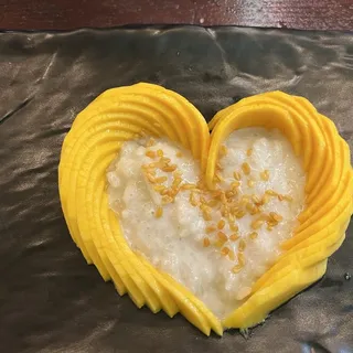 Sweet sticky rice/mango