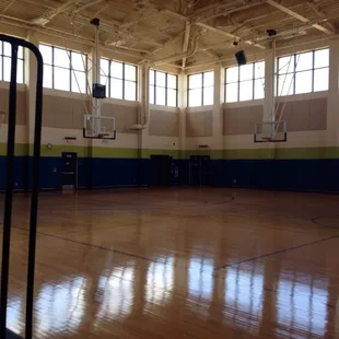Basketball court / gym