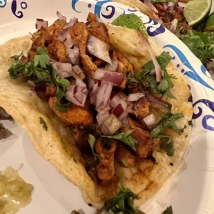 Al pastor taco