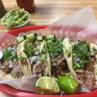 Carnitas Tacos.