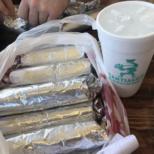 Breakfast Burrito** to go