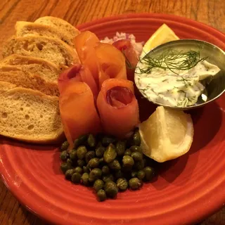 Smoked Salmon Carpaccio