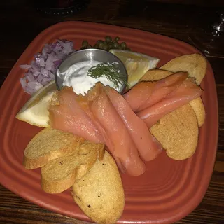 Smoked Salmon Carpaccio