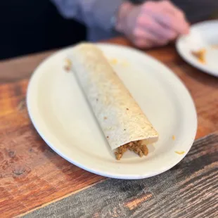 Beef burrito