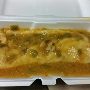 Smothered burrito