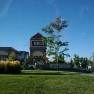 a view of the outside of the restaurant