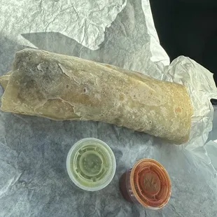 Chorizo and Potatoes egg Burrito