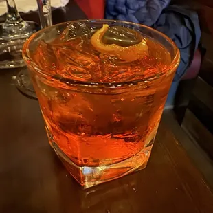 Negroni cocktail