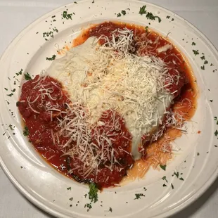 Veal parmesan