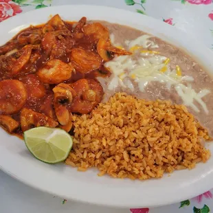 Shrimp a la diabla