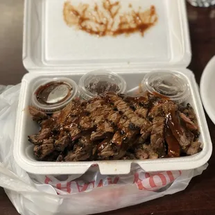 Crazy steak - medium rare $19