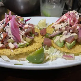 Tuna Tostadas