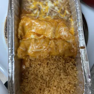 Chicken Enchiladas