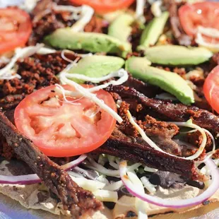 Try this amazing traditional dish from Oaxaca "The tlayuda!"