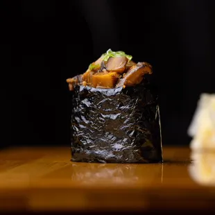 Shitake mushroom nigiri