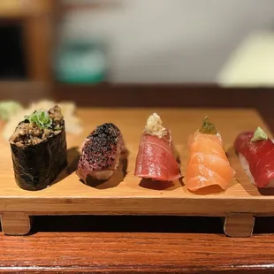 5 piece nigiri - good!