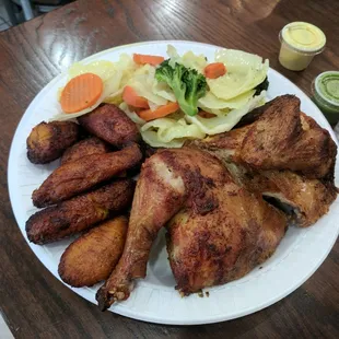 Half chicken ($10.75)