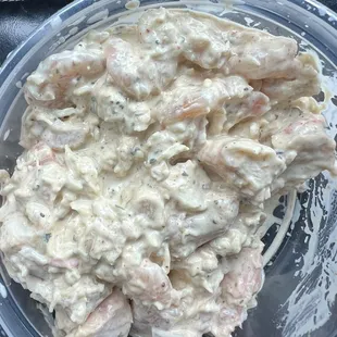 Crab, shrimp, scallops, surimi (Eastern shore seafood salad)