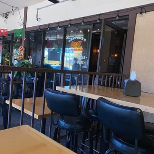 Front door, ready for wings....