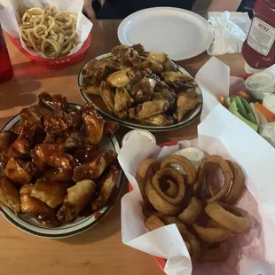 50 Wings: Mild &amp; BBQ