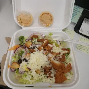 Buffalo Chicken Salad