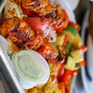 Chicken kebabs