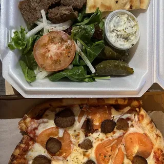 12" Meatball Pizza