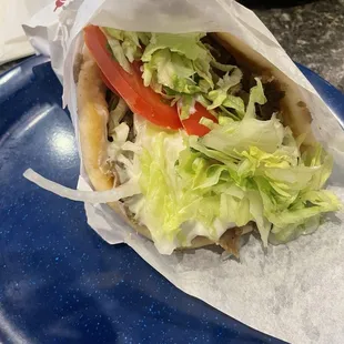 Lamb and Beef Gyro