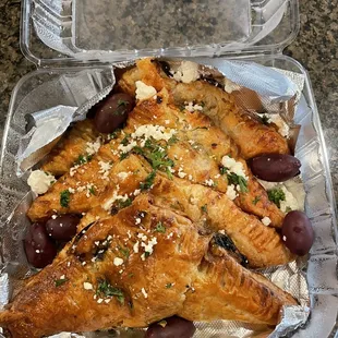 Two orders of the Spanakopita