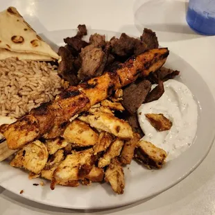 Greek combo plates