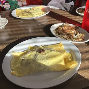 Gyro Omelette, Home Fries