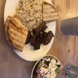 Steak Tips Plate