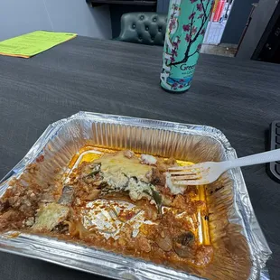 Their bomb a$$ lasagne!!!