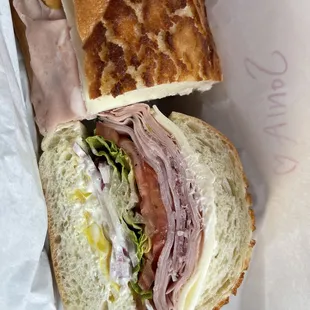 Italian sandwich