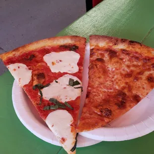 Margherita and Regular slice
